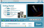 iOrgSoft Zune Video Converter screenshot